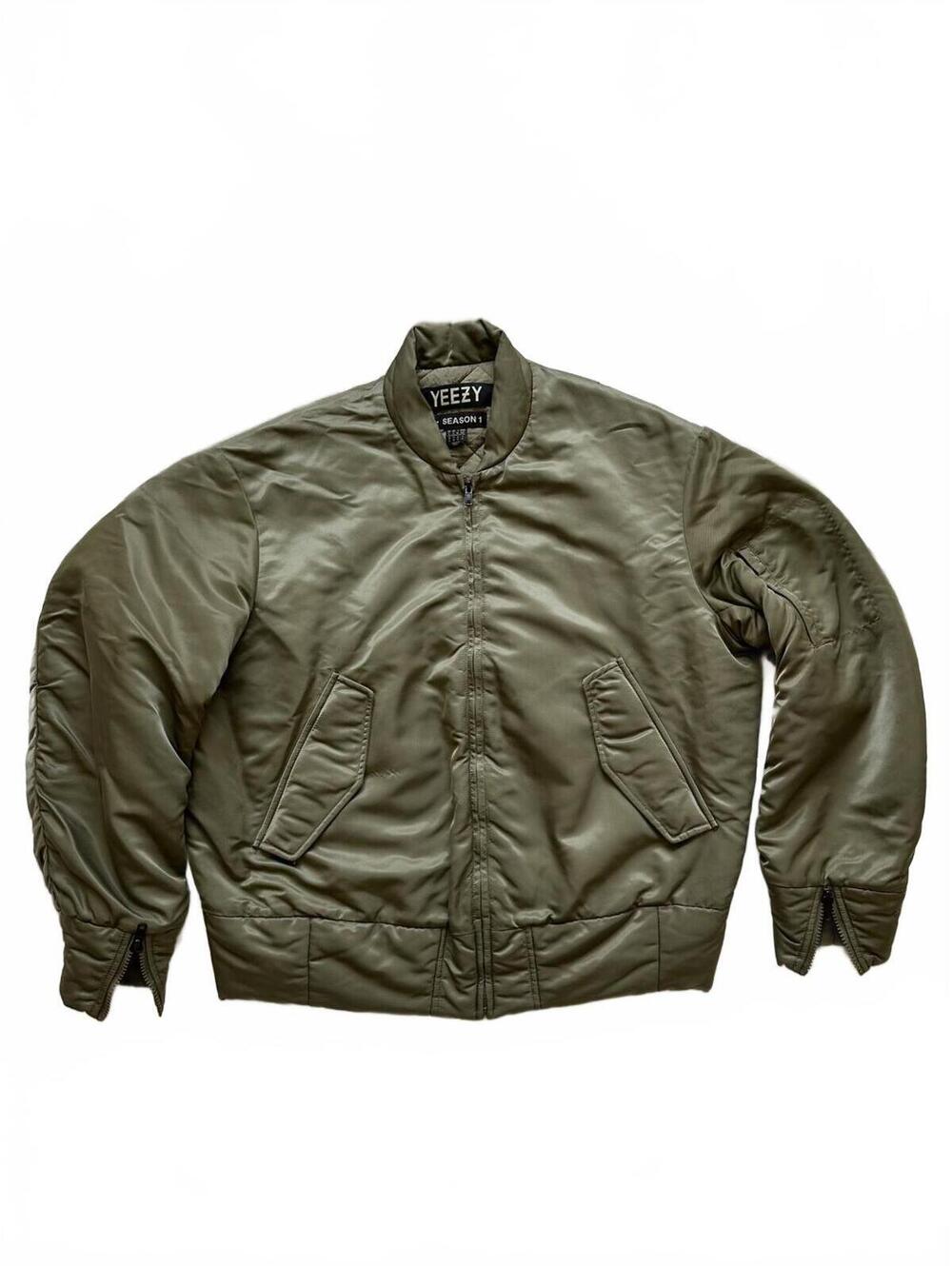RARE Yeezy Season 1 Bomber Green Size Small